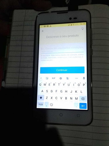 Celular Multilaser 7.0 8 Gigas Três Meses De Uso .