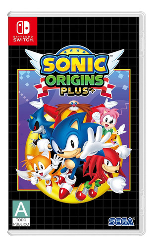 Sonic Origins Plus Sega - Nintendo Switch - Físico