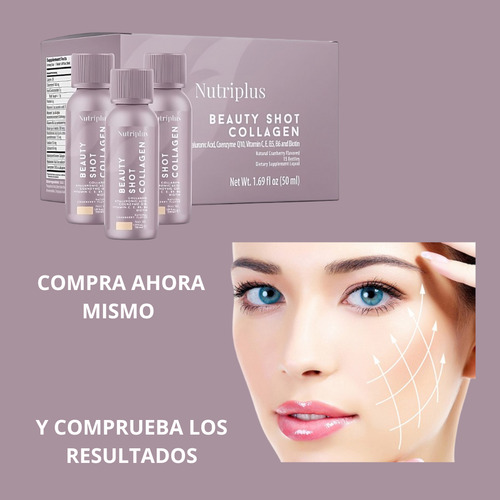 Bebida De Arándano Con Colágeno Farmasi 15 Shots Nutriplus