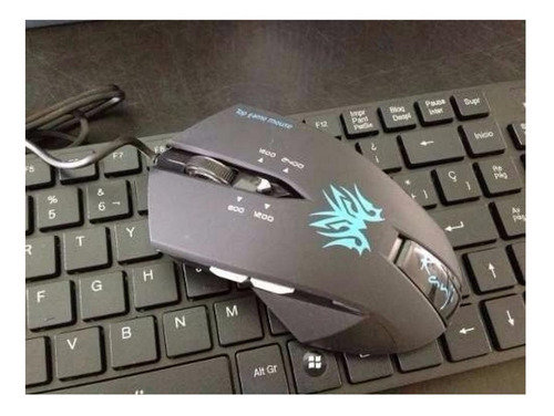 Imagen 4 de 9 de Combo Teclado Y Mouse Kanji Kj Km32