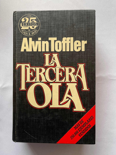 La Tercera Ola Alvin Toffer Primera Edición Pasta Dura 1984