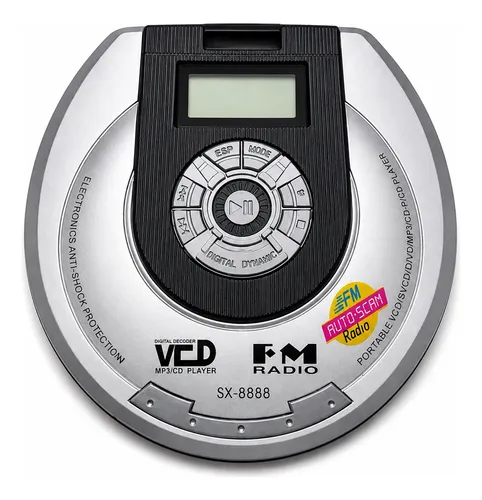  Man CD（D.D.〜Secret Touch） Discman Reproductor Cd Portátil Mp3 Fm Sx-8888 | MercadoLibre