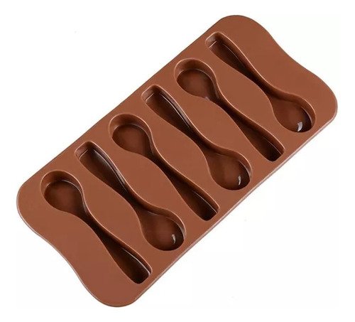 Moldes De Chocolates Moldes Silicona Chocolate Cucharas 6cav