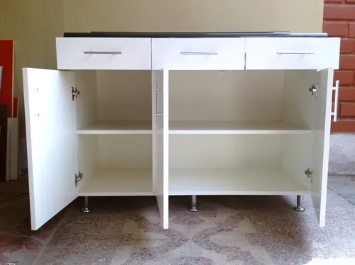 Mueble Bajo De Cocina Con Tablero Postformado