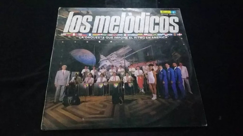Los Melodicos La Orquesta Que Se Impone Canta Liz Lp Cumbia
