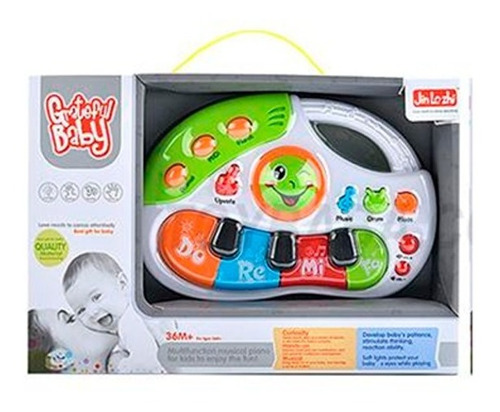Piano Multifuncion Musical 36m+ Juguete Educativo Para Niños