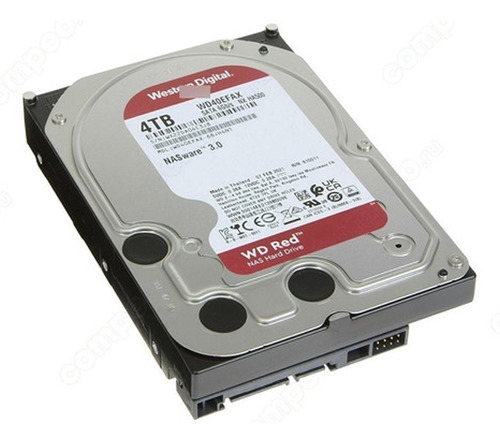 Disco Duro 4tb Western D Sata 3.5'' 5400rpm Red Nas 24/7 New