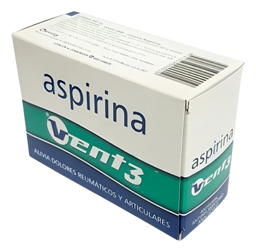 Aspirina Vent 3 500 Mg Comp., 100 Comprimidos