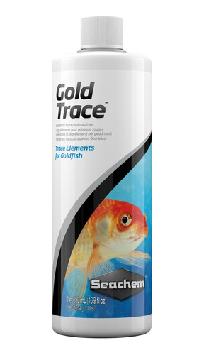 Acondicionador Peces Goldfish Seachem Gold Trace 500 Ml