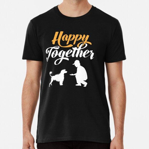 Remera Happy Together - Cão De Água Português & Dueños De Pe