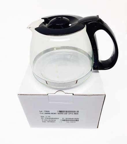 Imagem 2 de 3 de Britânia Jarra De Vidro Cafeteira Cp15 Inox Original