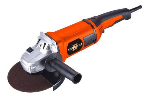 Amoladora Nebraska 230mm 2250w Nemea08230 Color Naranja