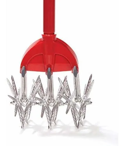 Garden Weasel Cultivador Rojo