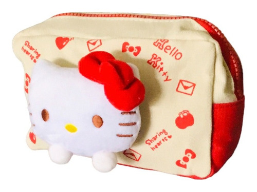 Estuche Importado Hello Kitty Grande Y Espacioso