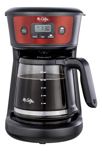 Mr. Coffee Cafetera Programable De 12 Tazas, Selector De Ce.