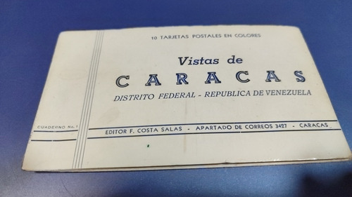 Postales De Caracas Vintage 