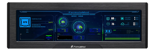 Formulamod 8.8 Pulgadas Cpu Hardware Temperatura Monitor Exp