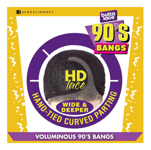 Sensationnel Butta Lace 90sbangs Wigs Unidad 913 Part Sin (2