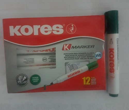 Marcador De Pizarra Acrilica  Marca Kores( Negro)