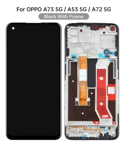 Pantalla Lcd Con Marco Para Oppo A53 5g A72 5g A73 5g
