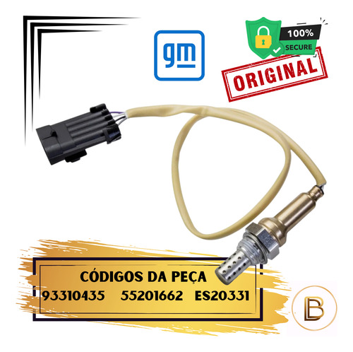 Sonda Lambda Corsa Celta Prisma Meriva 1.0 Flex 2009 A 2012