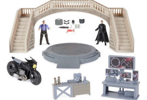 Set Figuras The Batman Spin Master Baticueva Accesorios