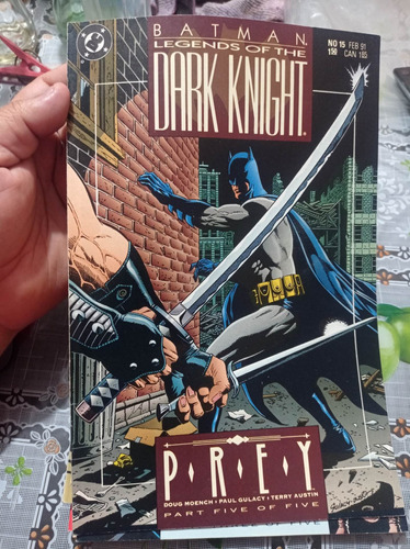 Cómic Dc En Inglés Batman Legends Of The Dark Knight 15  11 