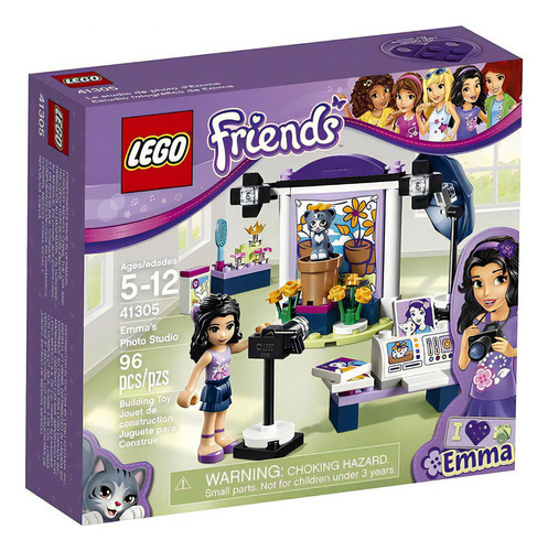 Lego Friends Emma Photo Studio 96 Piezas