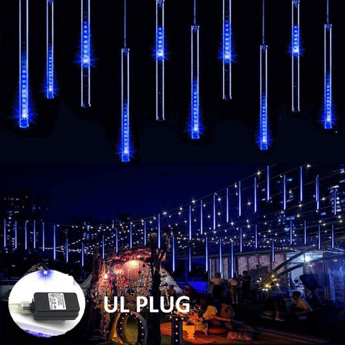 P Luces De Lluvia De Meteoritos Luces Navideñas Al Aire