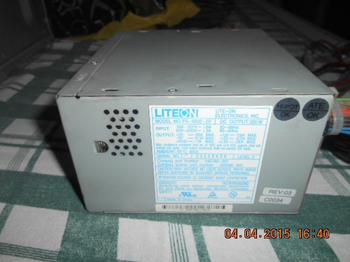 Fonte Hp  Ml350 G1  Pn: 163346-001  Mod: Ps-5032-2v