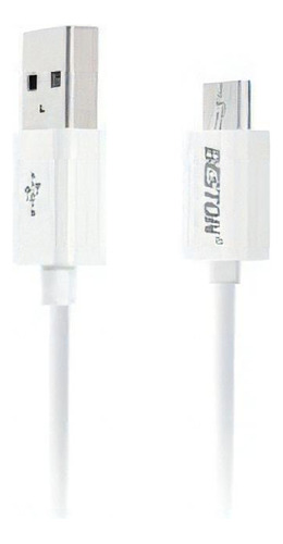 Cable Usb Ref: Bst-w101 Beston Cable Carga Rapida Color Blanco