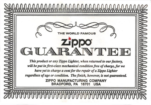 Imagen 4 de 6 de Encendedor Zippo Modelo 29059 Original Garantia 12ctas