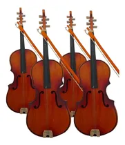 Comprar Set 4 Violines Juguetes Musicales Artesanales Niño Niña
