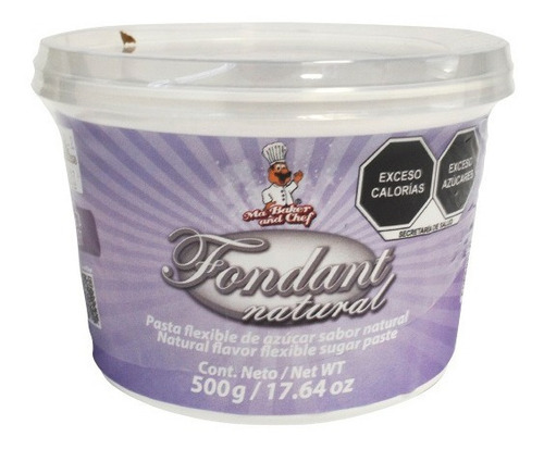 Fondant Violeta 500gr Ma Baker&chef Fopa03vio-500