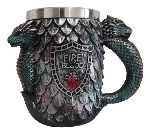 Taza Juego De Tronos Fire And Blood Game Of Thrones Got