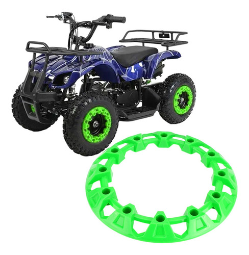 Atv Llanta De Rueda Protector De Cubo Verde 8 Pulgadas