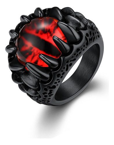 Anillos De Calavera De Azcar Para Hombres Y Mujeres Acero In