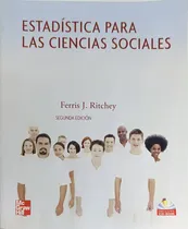 Comprar Estadistica Para Las Ciencias Sociales - Ferris J. Ritchey