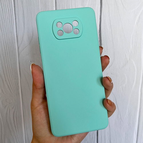 Imagen 2 de 3 de Funda Silicona Cubre Cámara Xiaomi Poco X3 X3 Pro X4 Pro
