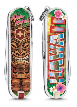 Imagen 2 de 4 de Navaja Classic Aloha Kakou 58mm Hawaii Victorinox