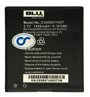 Batería Blu Dash Jr Tv D390/u/ D141t C545051145t