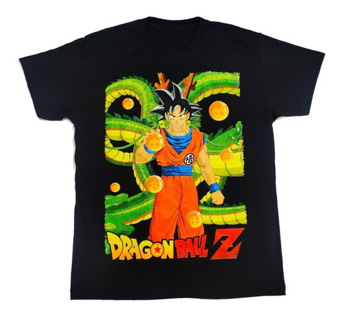 Camiseta Goku Dragón Ball Shenlong Esferas Del Dragón. 