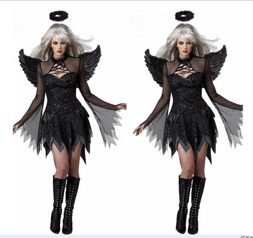 Cosplay Halloween Vampira Ángel Oscuro Ropa