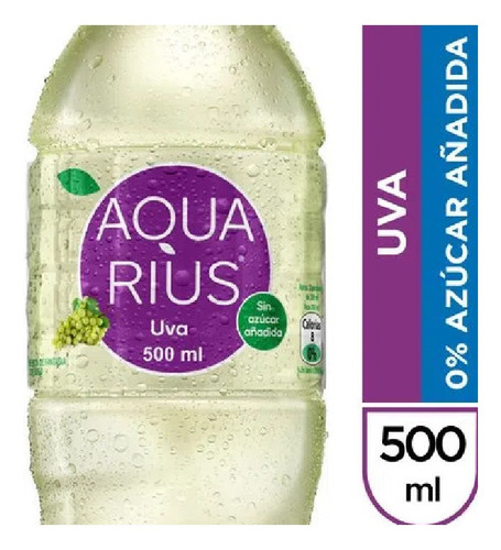 Agua Aquarius Pet 500cc Uva(12uni)super