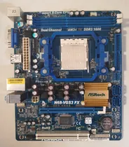 Comprar Mother Asrock N68 Vgs3 Fx Amd Ddr3 Soporta Phenom Ii X6