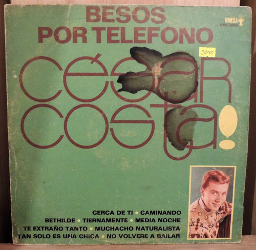 César Costa - Besos Por Teléfono (vinyl)