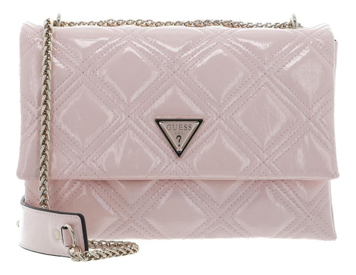 Guess Deesa Bandolera Convertible Con Solapa, Color Rubor