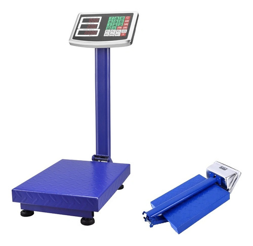 Peso Digital Balanza Romana Industrial 150 Kg Recargable