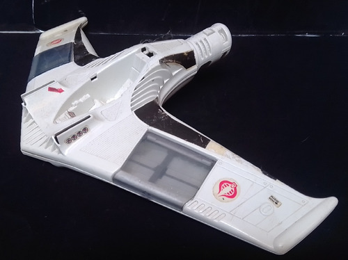 Go Joe Avión Jet Cóndor Cobra Vintage 1989 Tanque Vehículo Blanco (Usado)