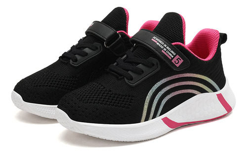 Zapatillas Deportivas Escolares Ligeras Casuales Para Niñas